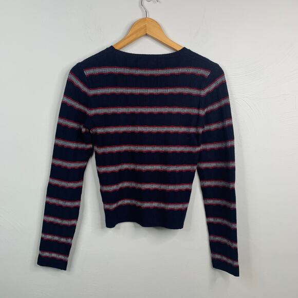 The Fifth Label Gravitation Navy Striped Long Sleeve Top - Picture 8 of 8